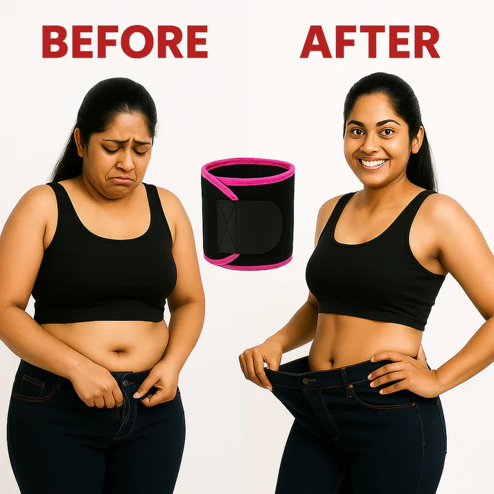 Weight Loss Hot Slimming Belt for Men, Women Belly Sweat Slim Belt