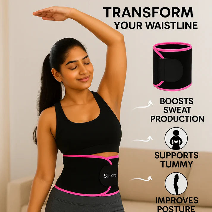 Weight Loss Hot Slimming Belt for Men, Women Belly Sweat Slim Belt