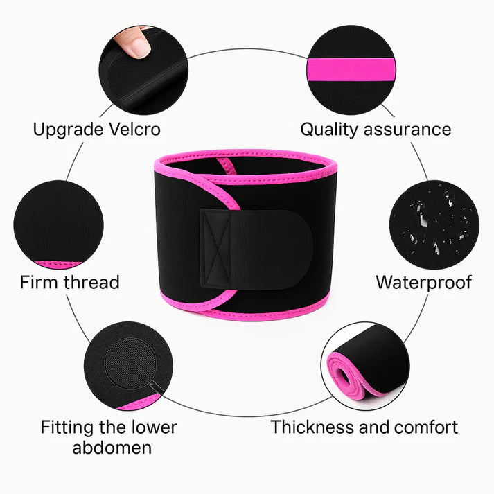 Weight Loss Hot Slimming Belt for Men, Women Belly Sweat Slim Belt